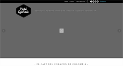 Desktop Screenshot of cafequindio.com.co
